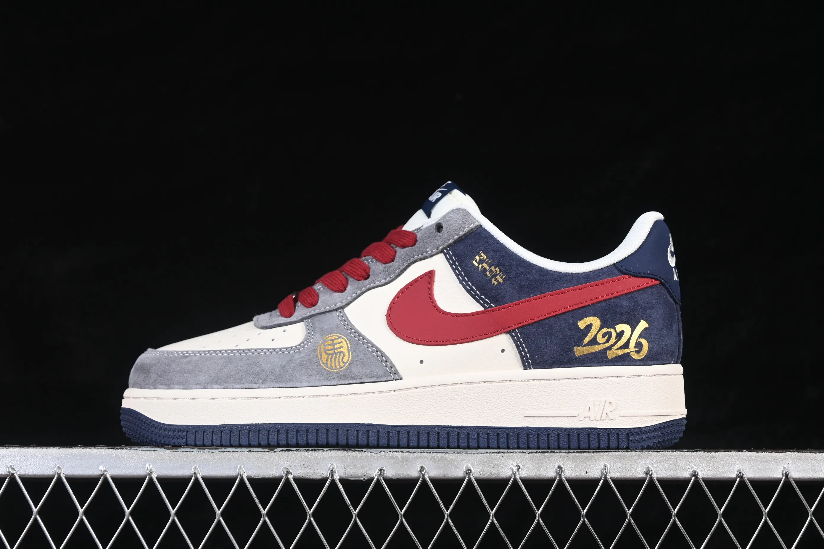 All Categories Nk Air Force 1 Air Force Series Nk Air Force 1 Low Air Force Low Nike Air Force 1'07 Low Red Navy Contrast Color Air Force One Low Casual Sneakers JP2026-153